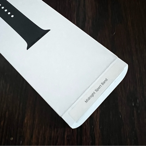 NIB Apple Watch Sport Band, Midnight 41mm S/M - Picture 5 of 5